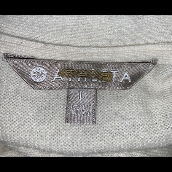 Athleta Stargazer Cardigan LG Wool Cashmere NWOT - Picture 5 of 6